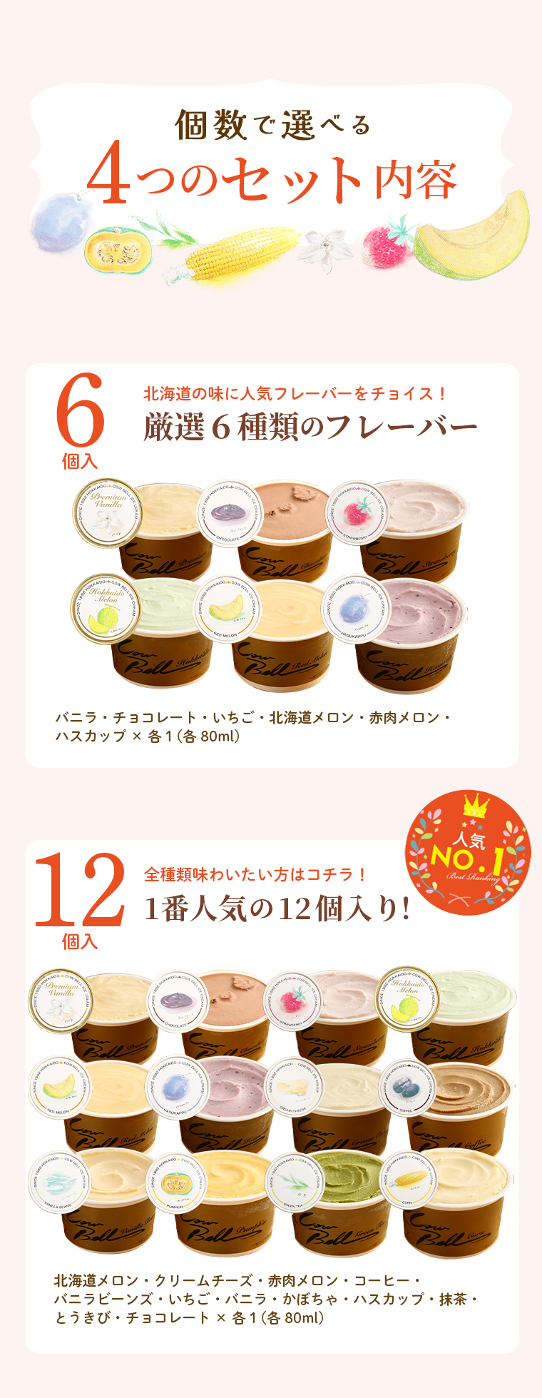 4つのセット1