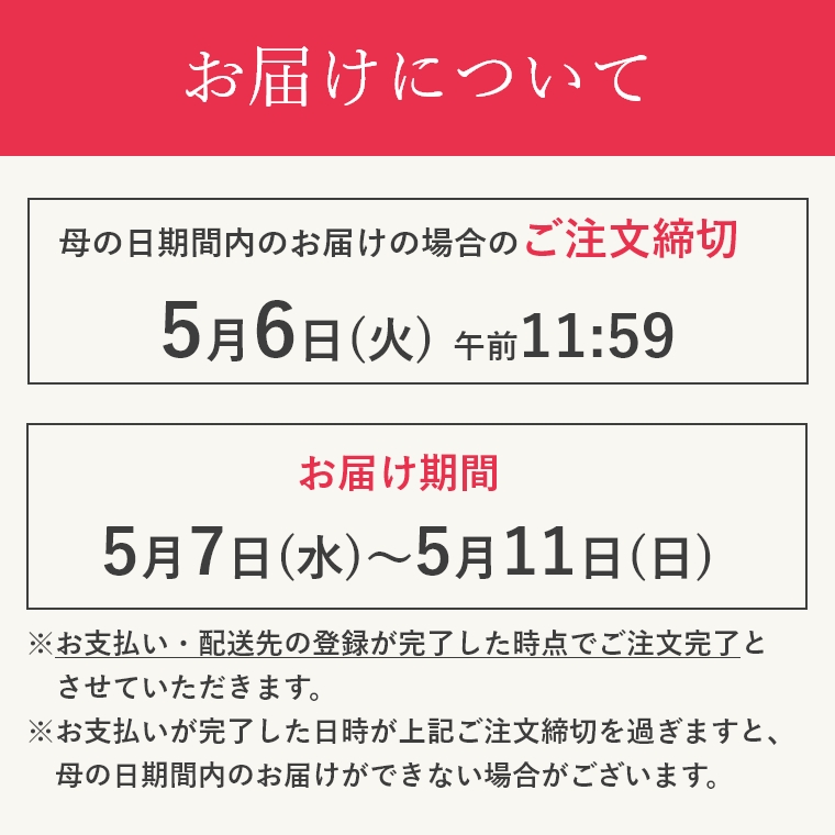お届けについて
