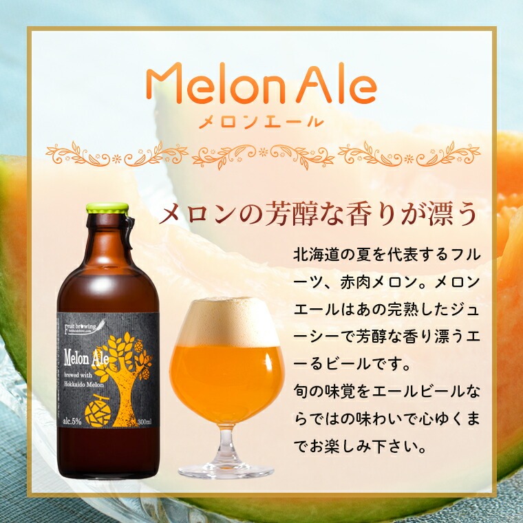 お中元 クラフトビール ビール ギフト 北海道 フルーツビール 6本