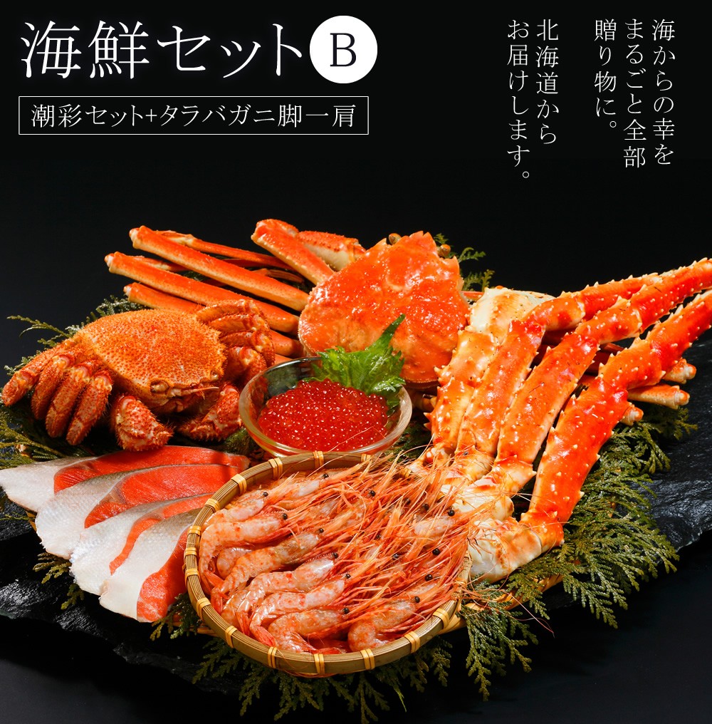 お歳暮 ギフト カニ 送料無料 特撰 海鮮セットB / 御歳暮 冬ギフト