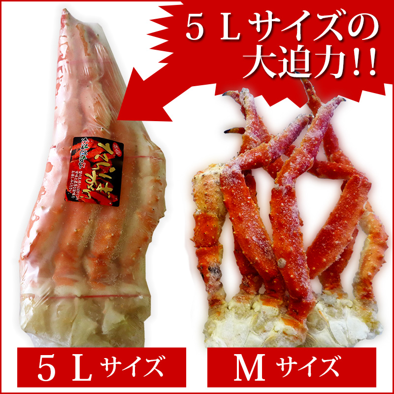 タラバガニ足5Lギフト用
