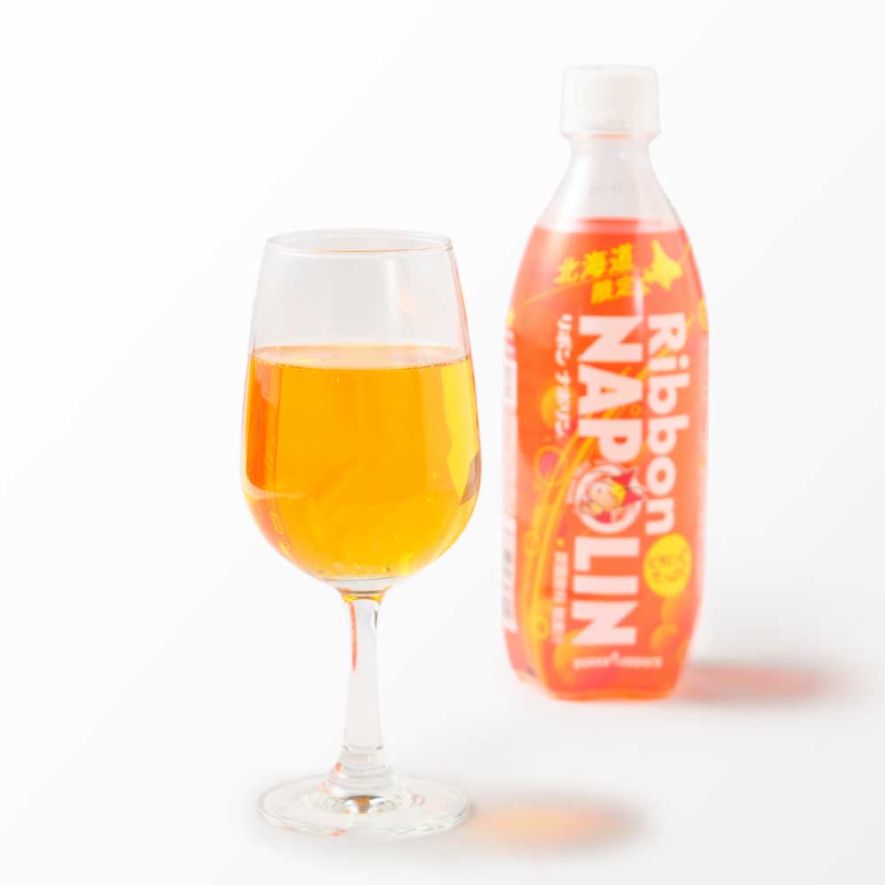 伊藤園 ポッカサッポロ リボン ナポリン 1ケース (470ml × 24本