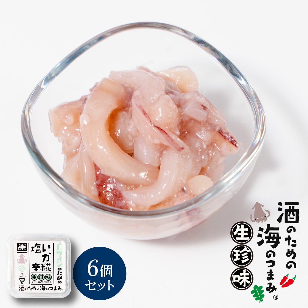 珍味 海鮮 詰め合わせ ギフト セット 北海道 生珍味 6個セット いか