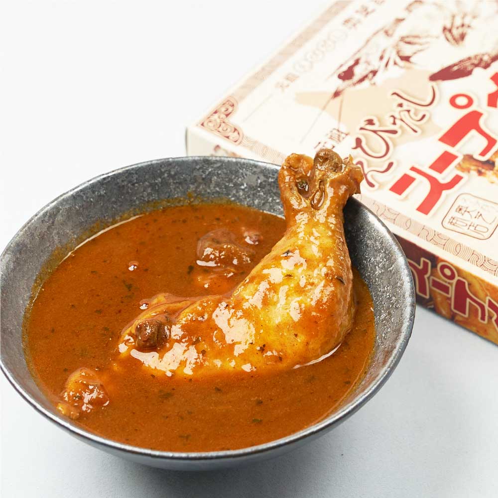 お中元 ギフト メール便 奥芝商店 元祖えびだし スープカレー 300g × 2