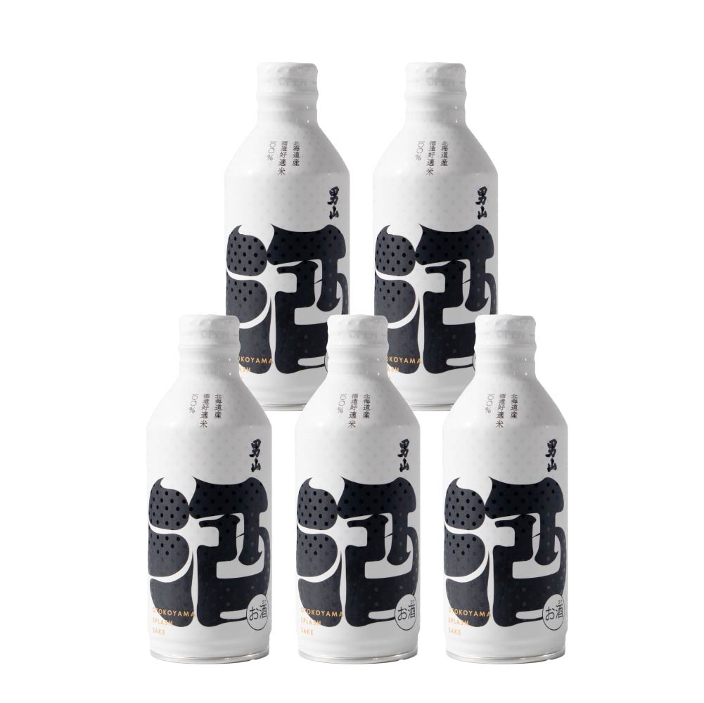 スパークリング日本酒 男山 発泡性清酒 (270ml×5本) 日本酒 缶