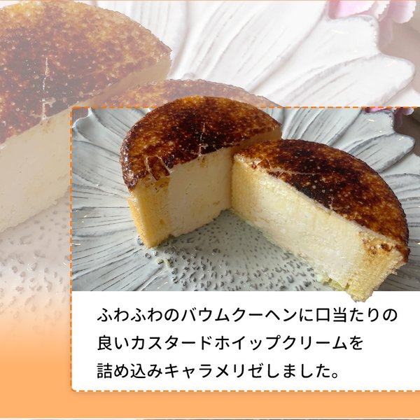 ブリュレバウム 5個 テレビ放映 セット 北海道 バームクーヘン