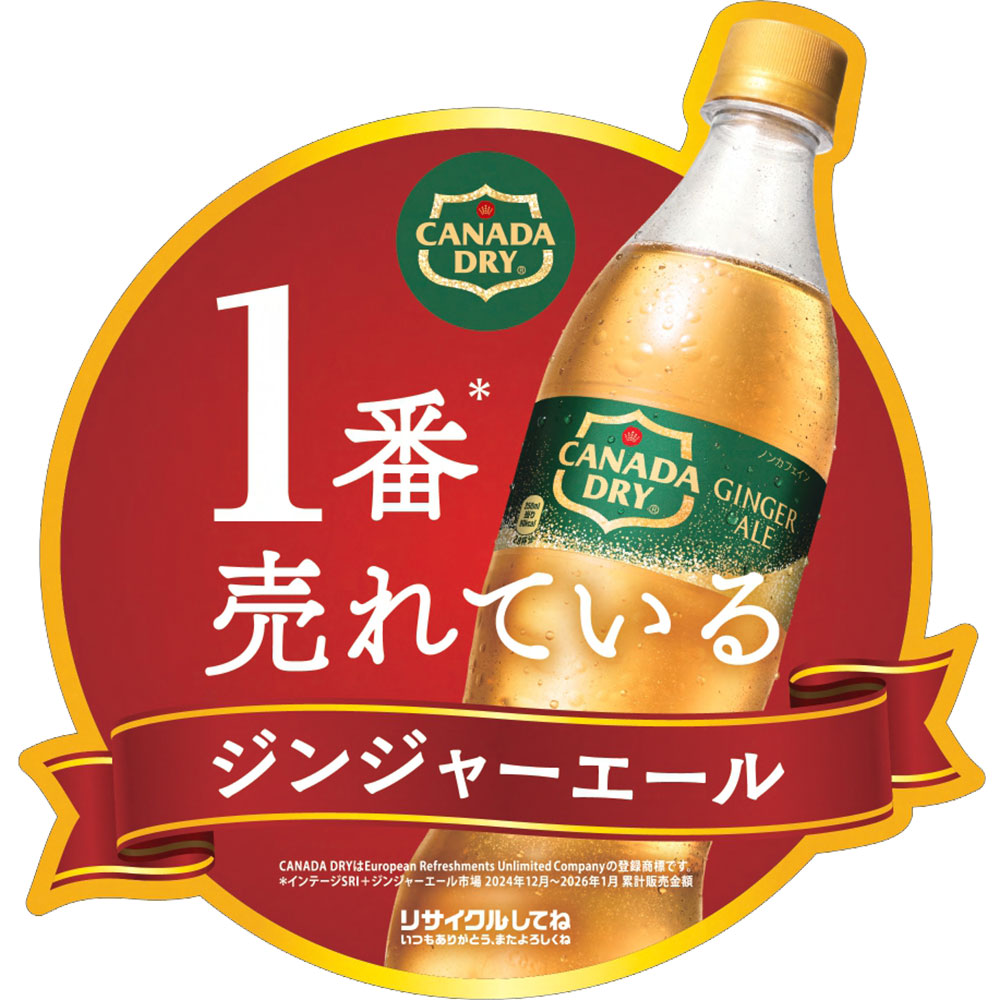 カナダドライ コカコーラ ジンジャーエール 500ml 24本 ペットボトル