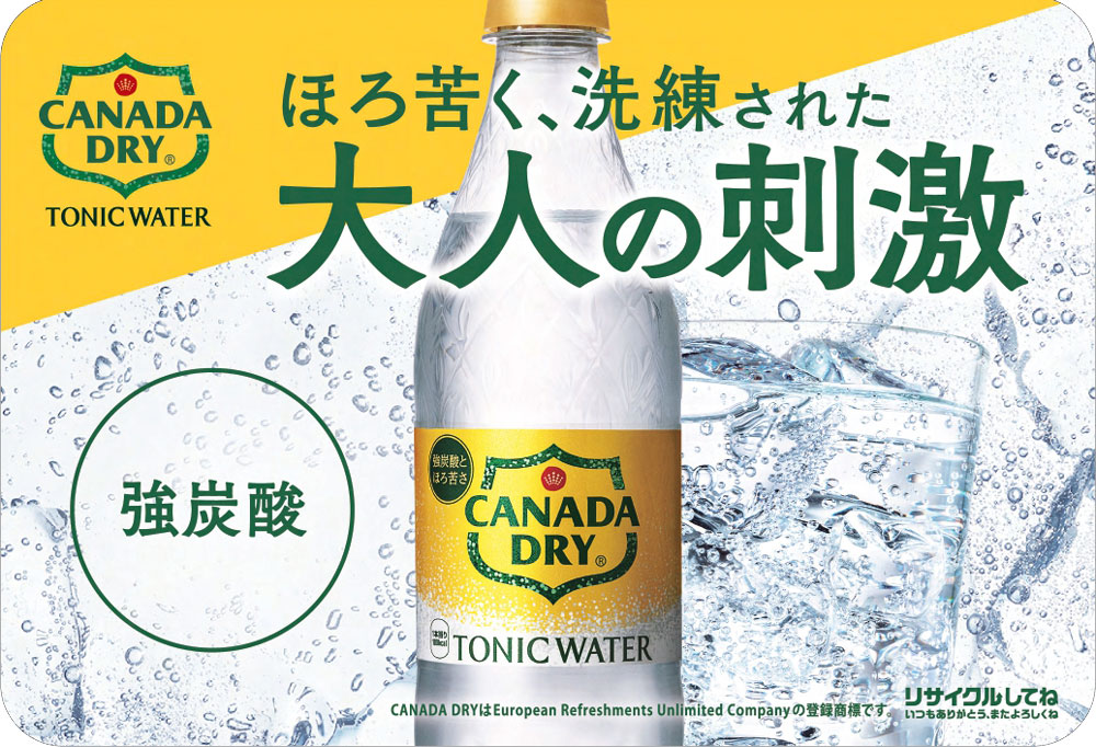 カナダドライ コカコーラ トニックウォーター 500ml 24本 ペットボトル