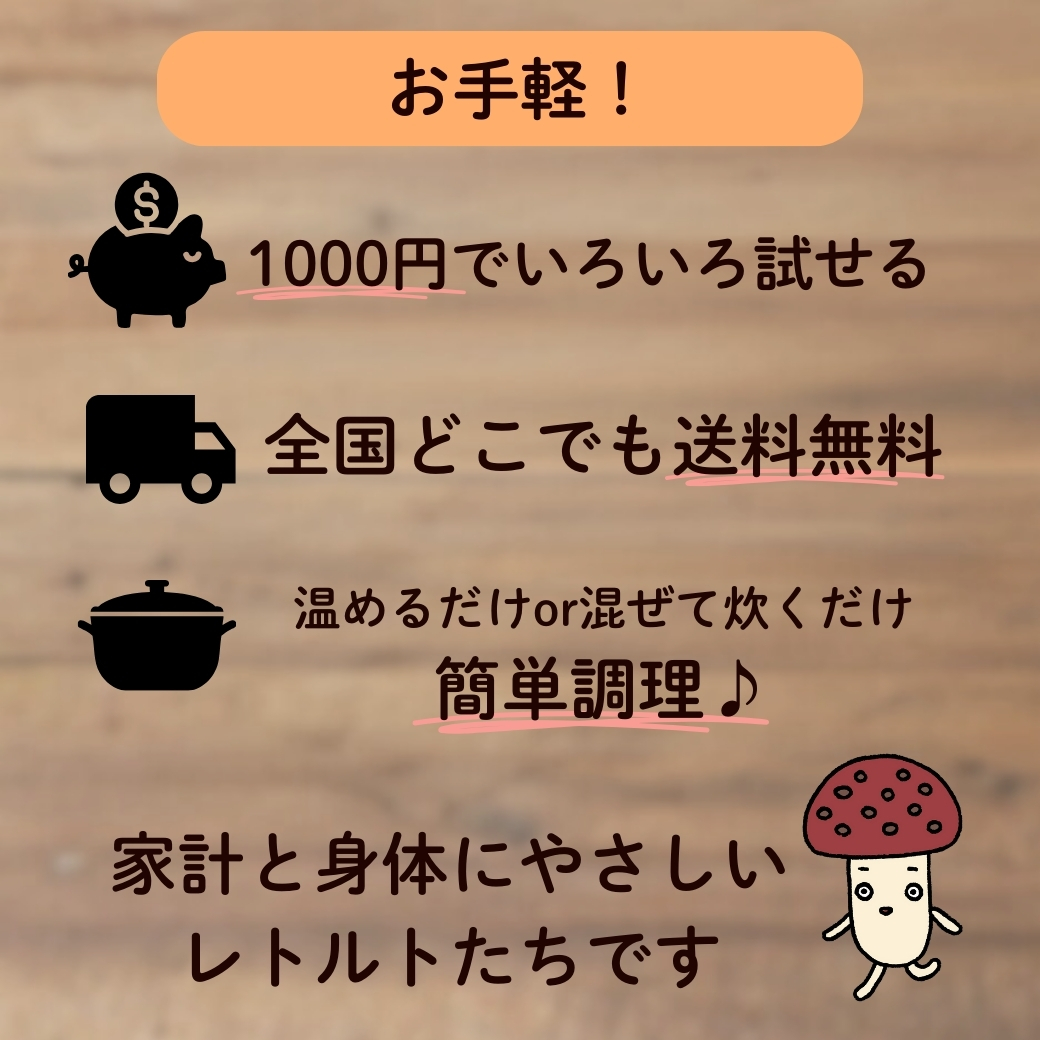 1000円ポッキリのお試しセット 送料無料