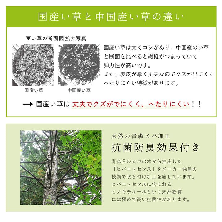 (タイムセール中) ラグマット 夏用 140×200cm い草ラグ 日本製 おしゃれ モダン 抗菌防臭