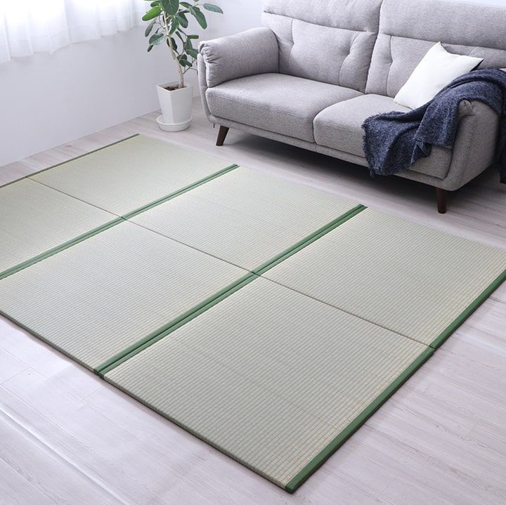 置き畳 4枚組 88×88cm 正方形 日本製 ユニット畳 厚手 フローリング_1
