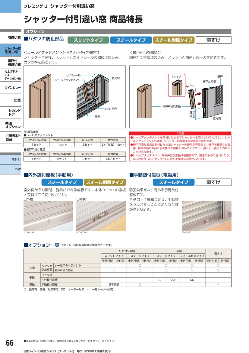 特別セーフ ノースウエストYKKAP窓サッシ 引き違い窓 フレミングJ 単