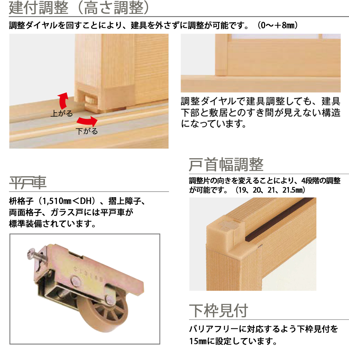 YKK AP スマエル 新和風 内障子 引違い戸 [ 2枚建 ] ( 紙貼障子 ) 枡