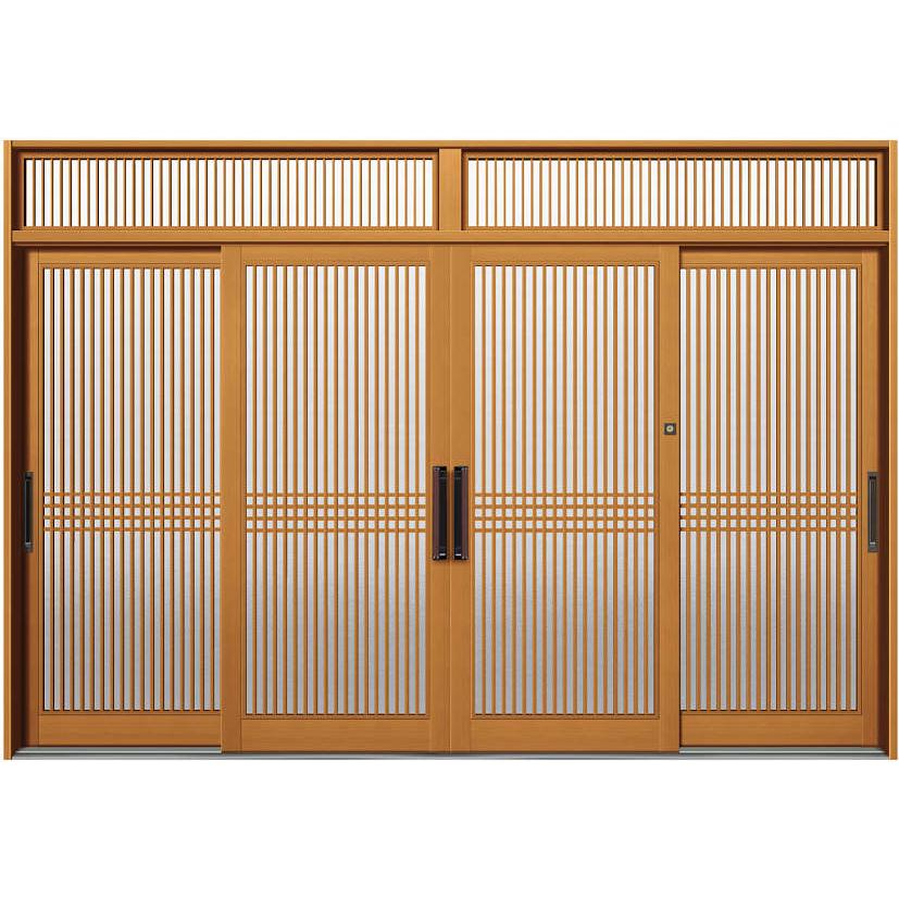 YKK AP YKKAP玄関 断熱玄関引戸 冴II 新槇4枚建[ランマ付] DHS-3455