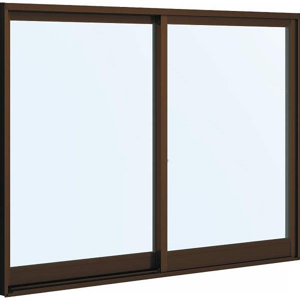YKKAP窓サッシ 引き違い窓 フレミングJ[単板ガラス] 2枚建 半外付型 