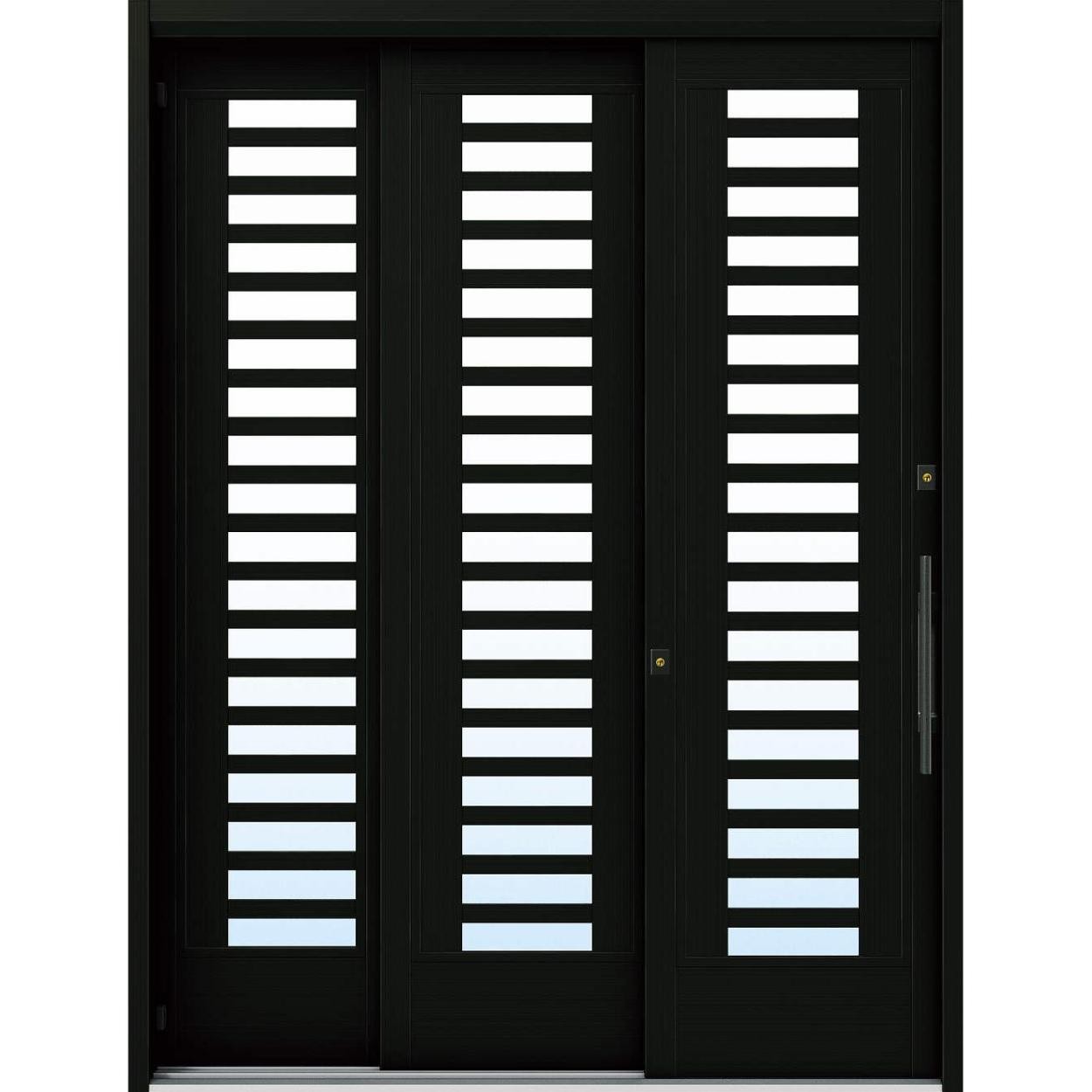 YKK AP YKKAP玄関 断熱玄関引戸 れん樹[大開口引戸] 6尺袖付2枚建[標準