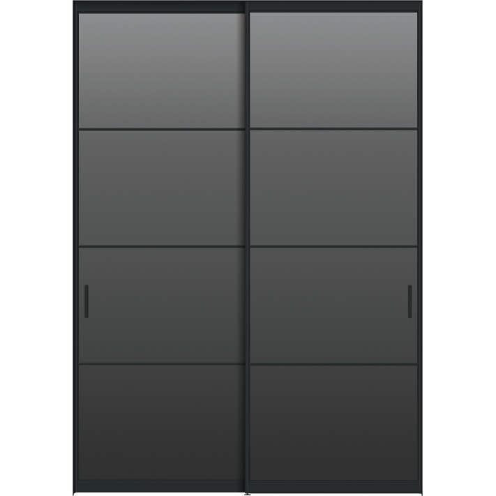 ファミット ファミット[ガラスデザイン] 引き違い戸(2枚建) 上