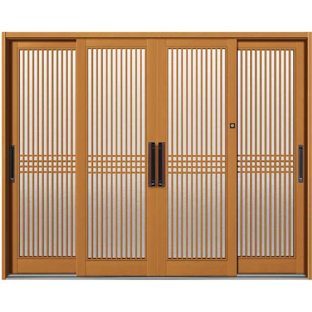 YKK AP YKKAP玄関 断熱玄関引戸 冴II 新槇4枚建[ランマ通し] DHS