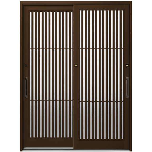 YKK AP YKKAP玄関 断熱玄関引戸 冴II 和風2枚建[ランマ通し] DHS-3205