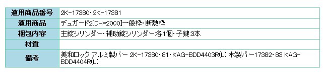 YKKAP交換用部品 交換用シリンダー(HH-J-0109U9) : hh-j-0109u9--88