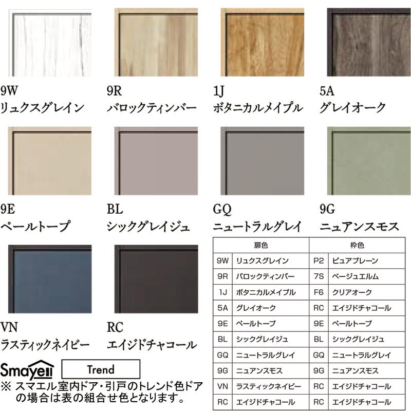 YKK AP YKKAPスマエル室内ドア 片開きドア トレンド TAA 高2333mm