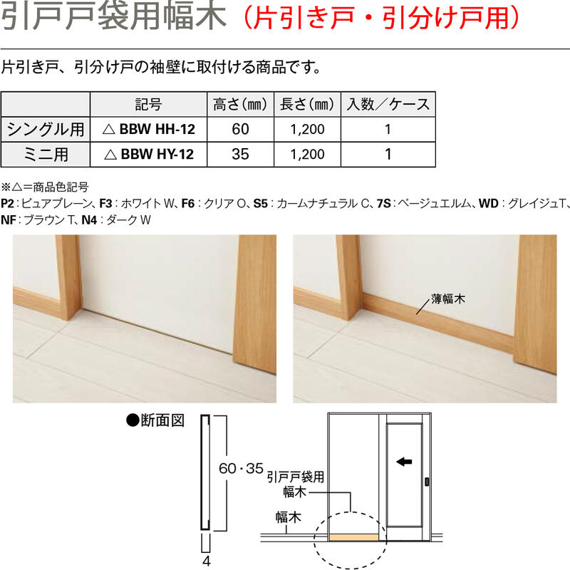 YKKAPスマエル室内引戸 片引き戸(1枚建) トレンド TAH 高さ2033mm_9