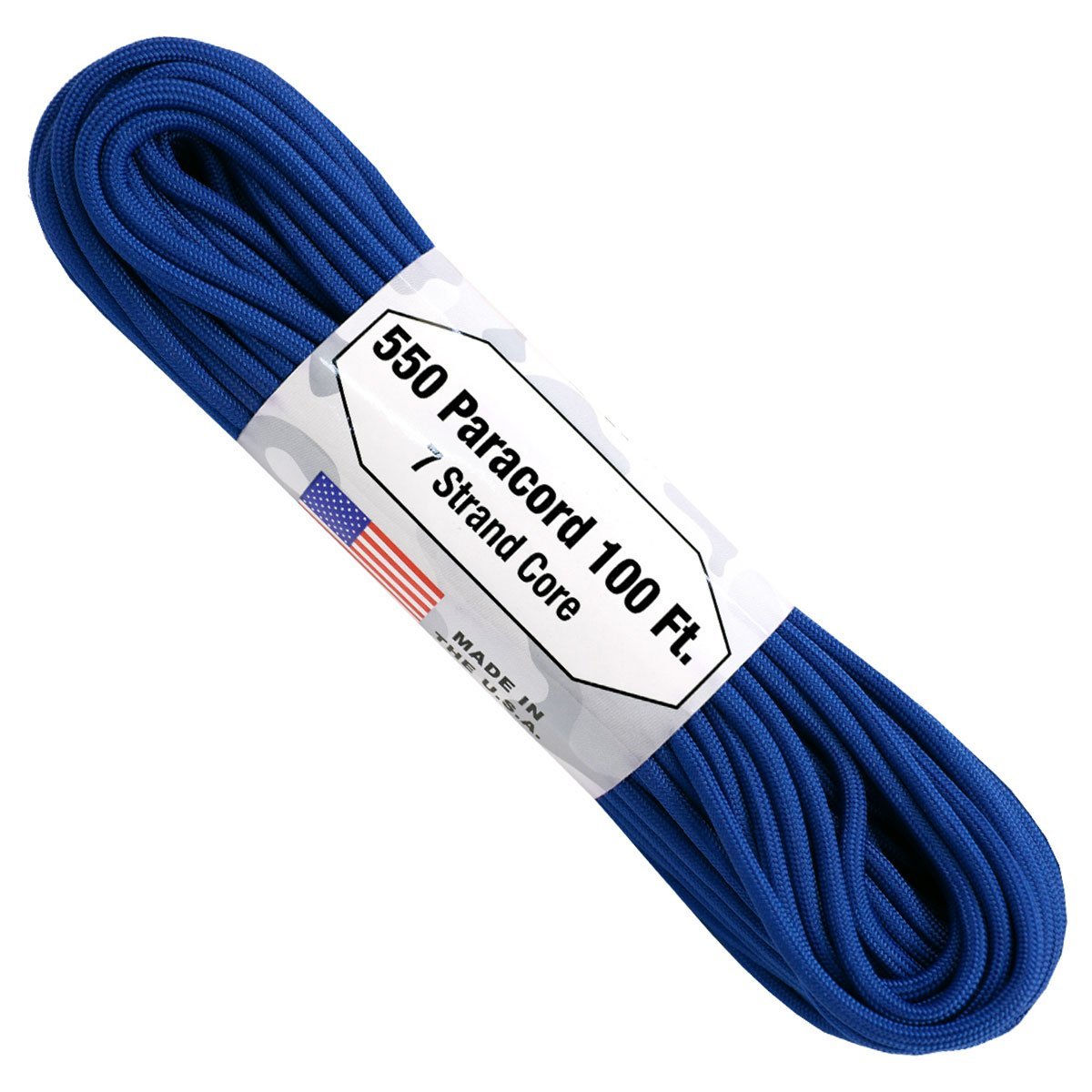 【 1m カット売り 】 550lb Paracord ATWOOD ROPE MFG社製 / アメリカ製 ナイロン製 パラコード , 太さ：約4mm