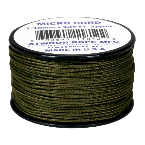 1m カット売り 】 Micro Cord ATWOOD ROPE MFG社製 / アメリカ製 Para
