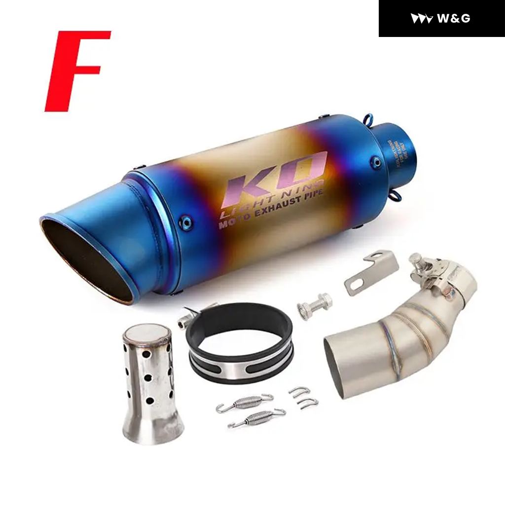 CF-MOTO PAPIO 125 XO-1 XO-2 2023 オートバイ排気テールマフラー
