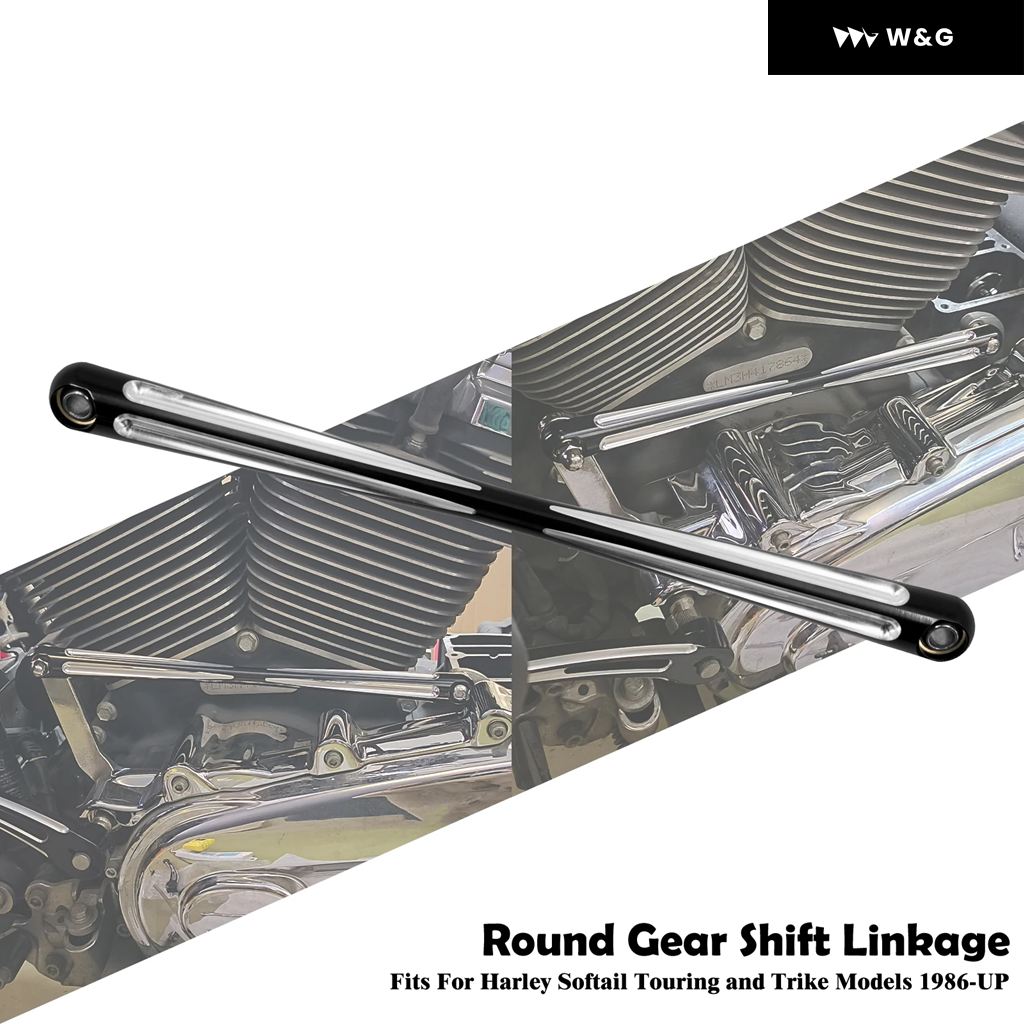 オートバイCNC 330MMギアシフトリンケージレバー ハーレー ツーリング