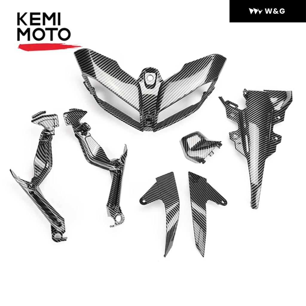 ヘッドライトカバー MT09 2017 2018 2019 ブラケット シェル シールド フード カーボン オートバイアクセス YAMAHA MT-09 FZ-09の画像