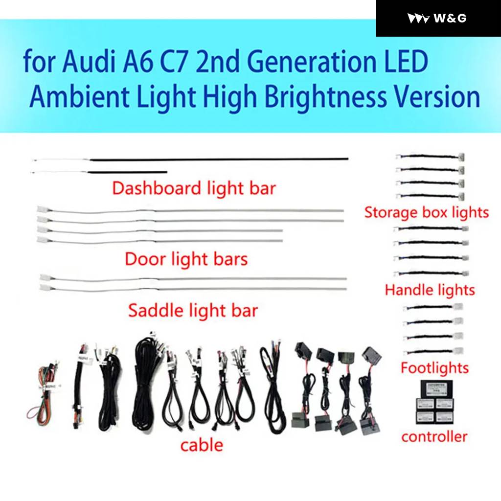 Yahoo Led スピーカー アウディ a6 アンビエントライト Audi B9 B9 5