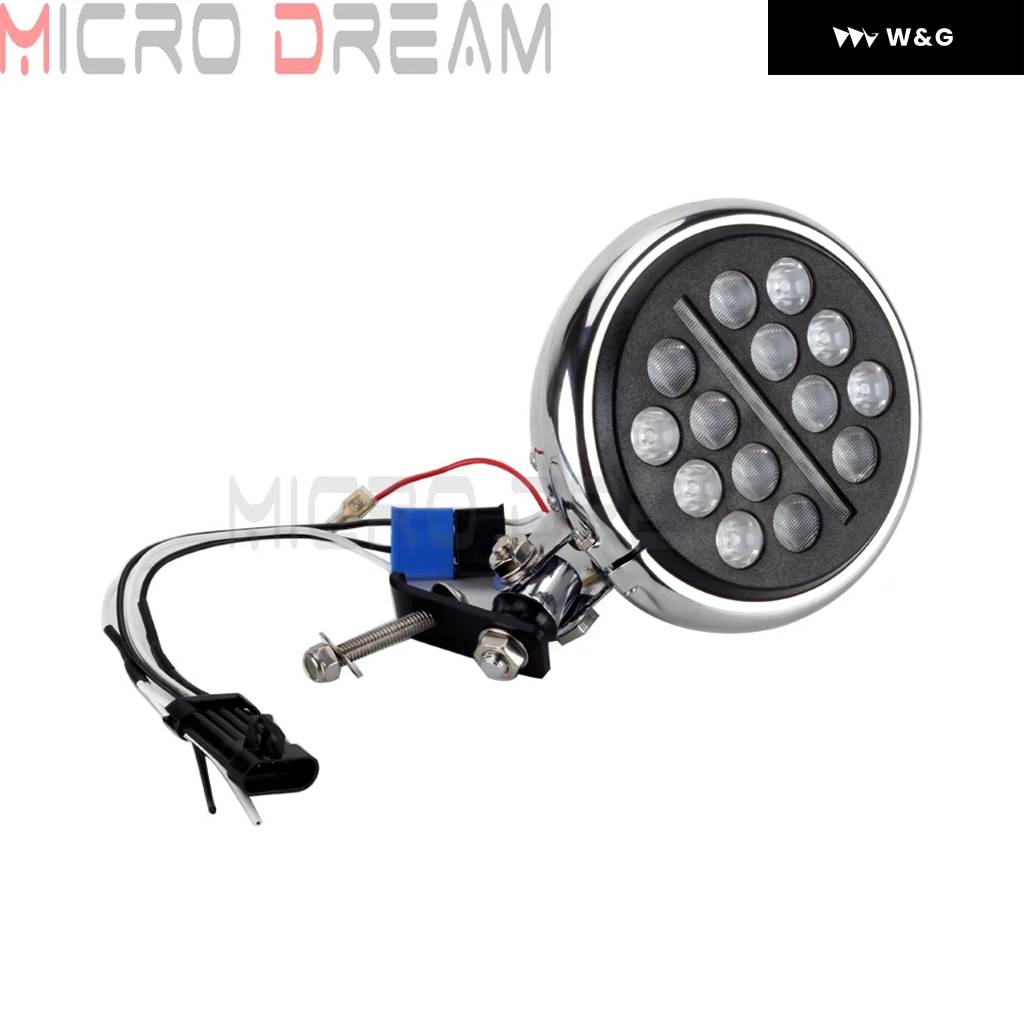 並行輸入品5.75インチ LED ヘッドライト ヘッドランプ ハーレー ソフテイル ストリートボブ FXBB FXBBS ローライダー FXLR スタンダード FXST 2018-2022_2