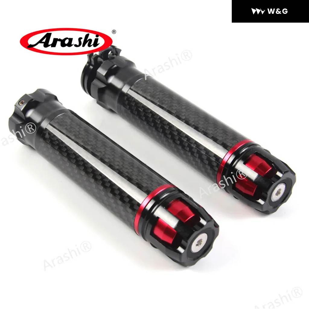 並行輸入品22MM ハンドルバーグリップ カーボンハンドルグリップ アクセサリー KAWASAKI Z800 Z900 Z1000 ZX6R ZX14R Z750の画像