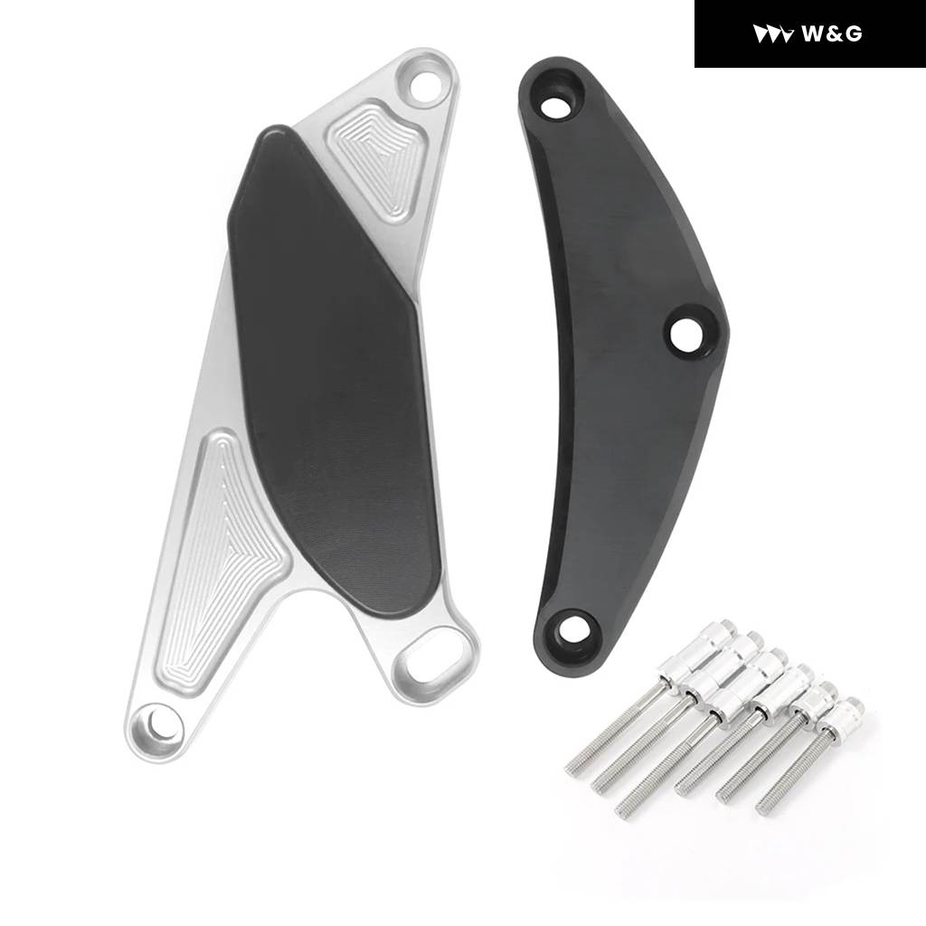 並行輸入品GSXR600 GSXR750 K6 K7 K8 エンジンステーターケースプロテクターモータークラッシュパッドフレームスライダー SUZUKI GSXR GSX-R 600 750の画像