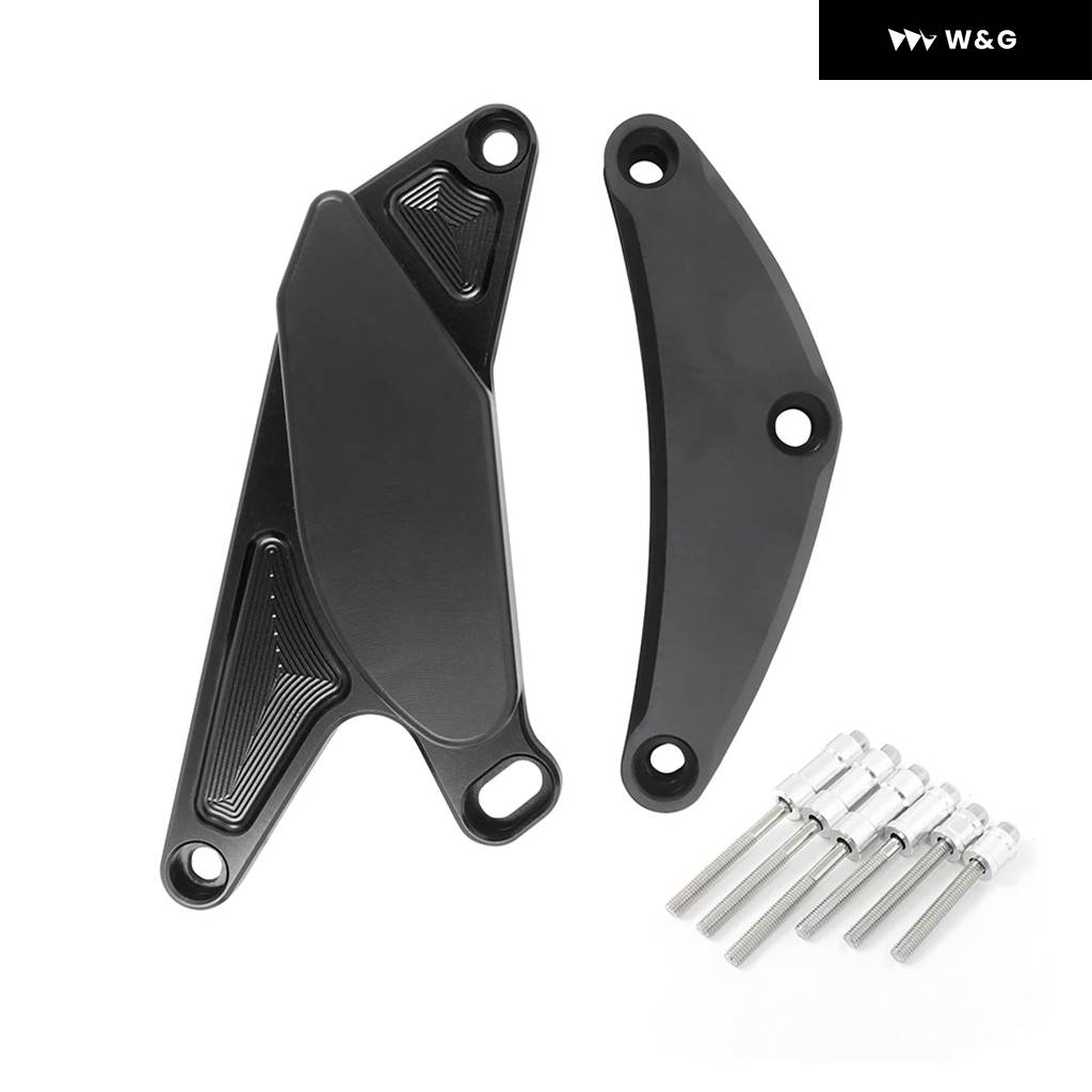 並行輸入品GSXR600 GSXR750 K6 K7 K8 エンジンステーターケースプロテクターモータークラッシュパッドフレームスライダー SUZUKI GSXR GSX-R 600 750の画像
