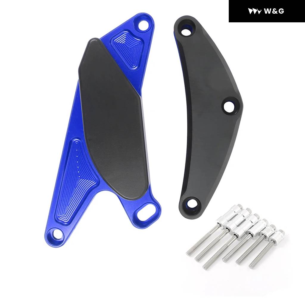 並行輸入品GSXR600 GSXR750 K6 K7 K8 エンジンステーターケースプロテクターモータークラッシュパッドフレームスライダー SUZUKI GSXR GSX-R 600 750の画像
