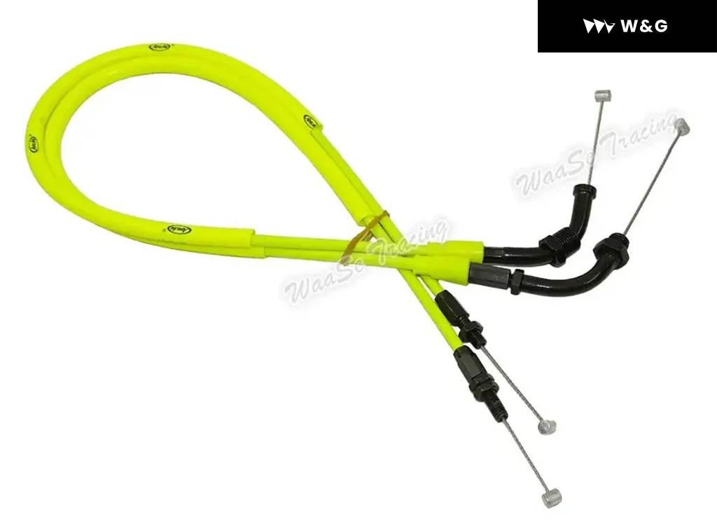 並行輸入品2個 オートバイ バイク スロットルケーブル ワイヤー ホンダ CBR600RR 2007-12の画像