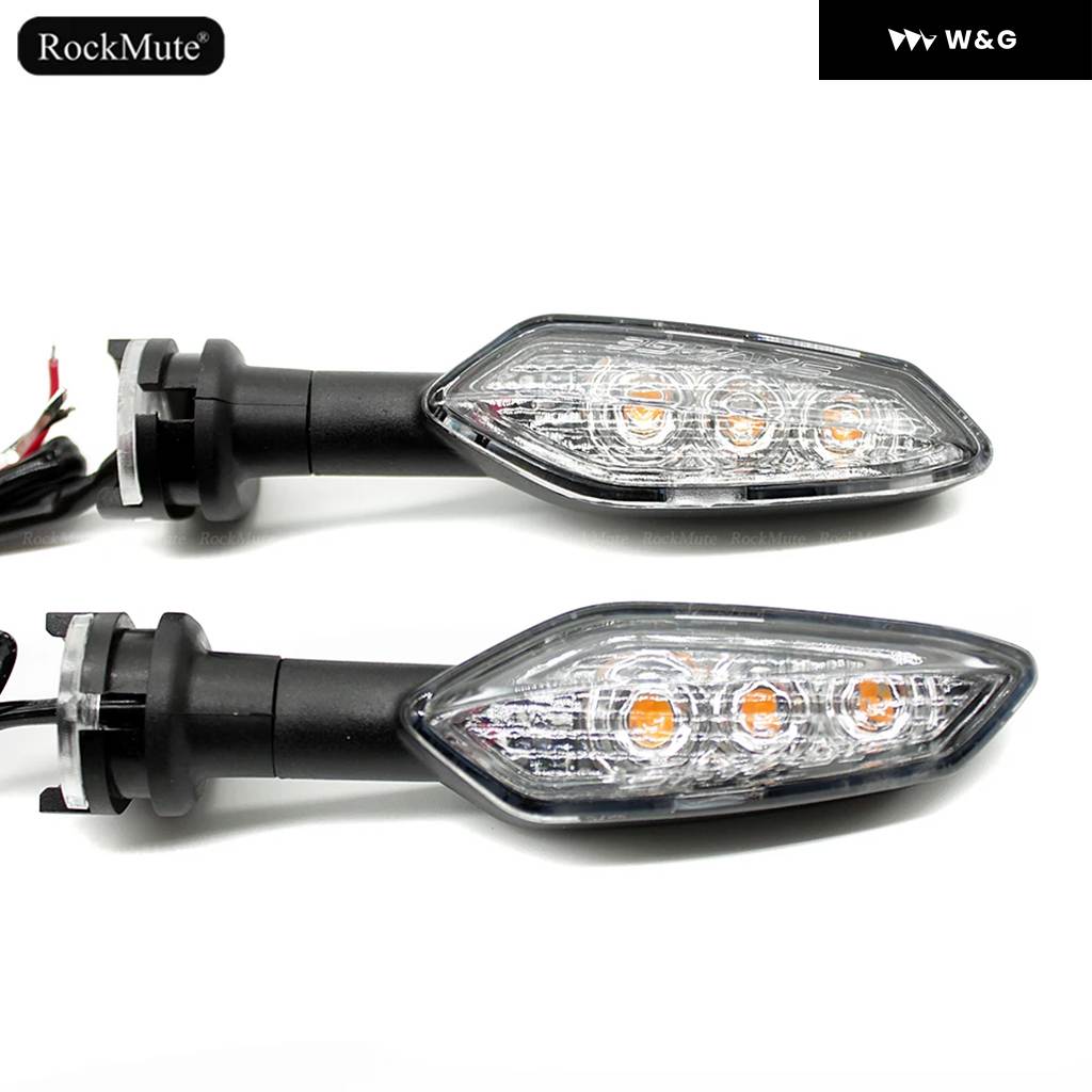 並行輸入品オートバイ バイクフロント/リアLEDウィンカーインジケーターライト ヤマハ FZ1 FZ8 フェーザー FZ6N FZ6S FZ6R FZ16 TDM900 XJ6 XTZ1200Zの画像