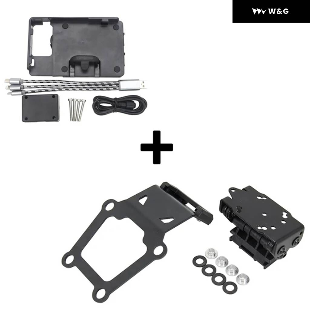 並行輸入品ナビゲーションブラケットマウント スマートフォンGPSホルダー KAWASAKI VERSYS X300 VERSYS X-300 2016-2021 2020 オートバイ バイクの画像