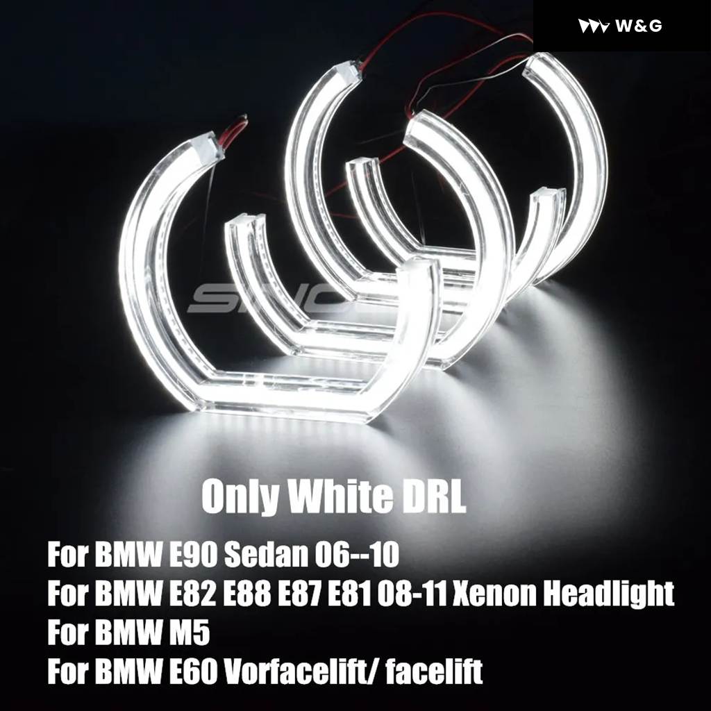 並行輸入品LEDエンジェルアイ BMW E92 E90 E60 F30 F31 E82 F10 F13 車用ライトアクセサリー チューニング ウィンカー ハロー 3D DTM LCIスタイル_1