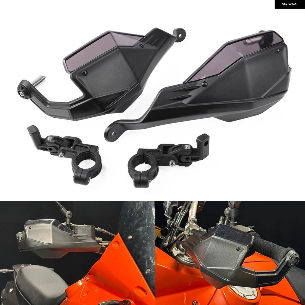 並行輸入品ハンドルバー ハンドガード 990 950 ADVENTURE ADV S R 2003-2012 バイク アクセサリー ハイテンハンドシールドガード レバー プロテクターの画像