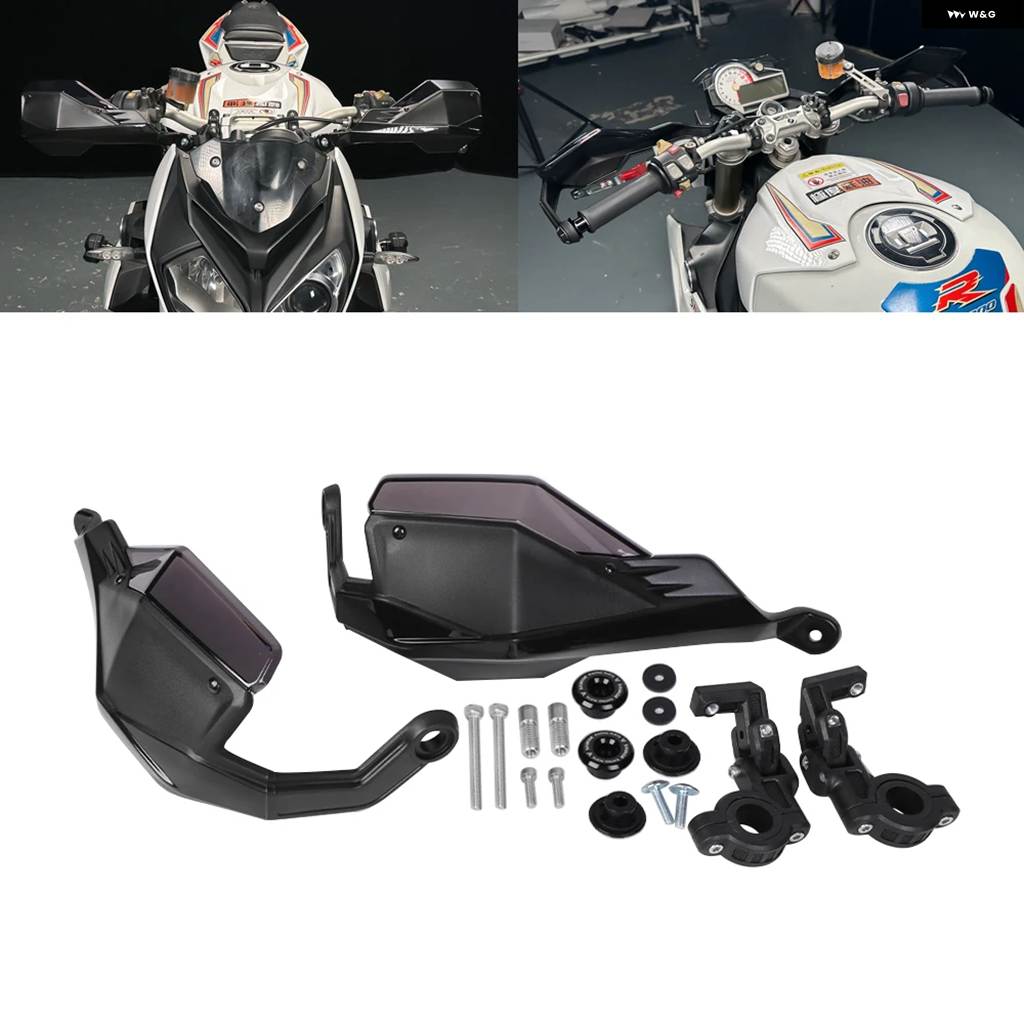 並行輸入品S1000R 2019 ハンドルバー ハンドガード バーエンド スライダー BMW S1000R 2014-2018 バイク アクセサリー ハンドガード シールド レバー_1