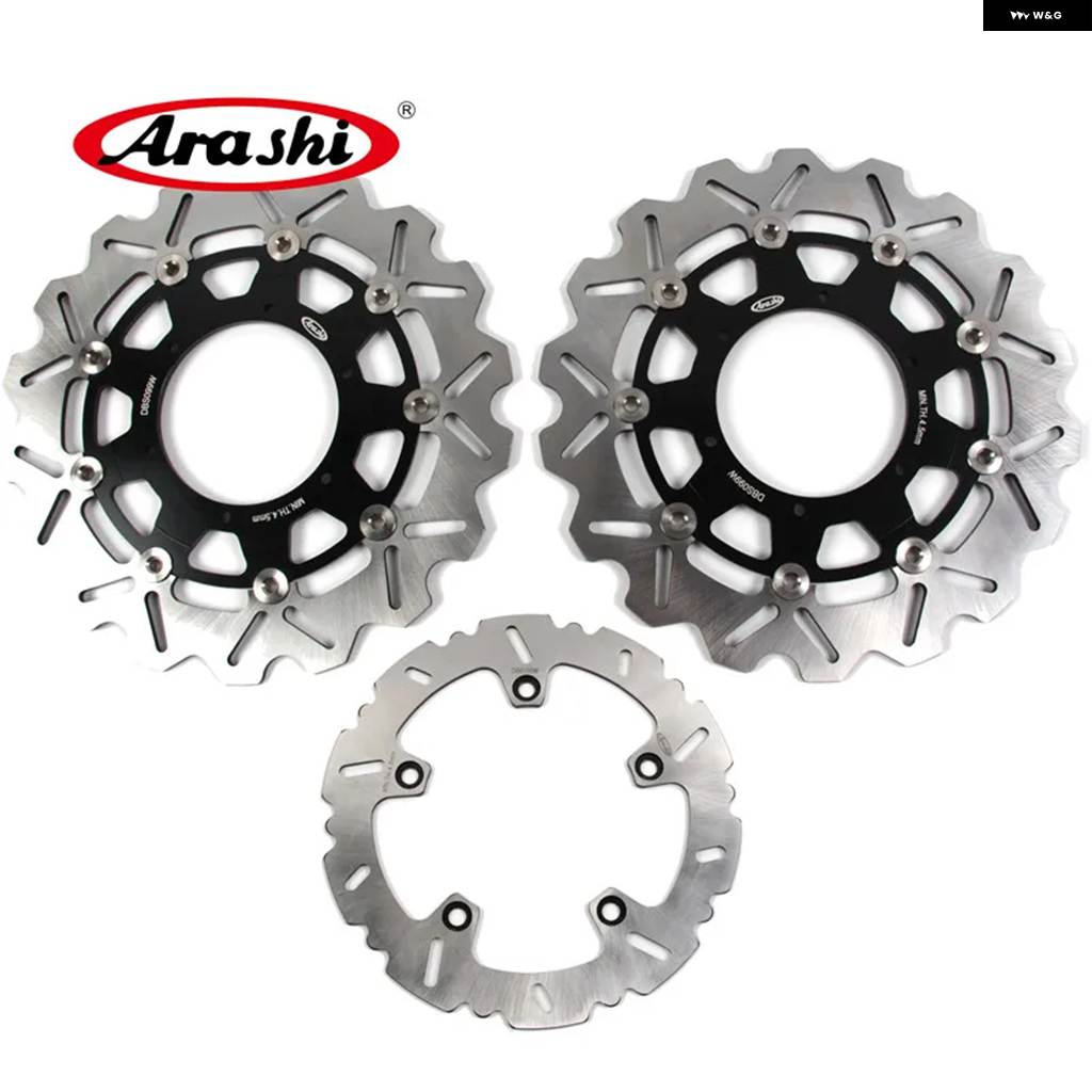 並行輸入品1セット BMW 2009-2015 CNC フロントリア ブレーキディスク ローター F800GS F 800GS 2009 - 14 15_6