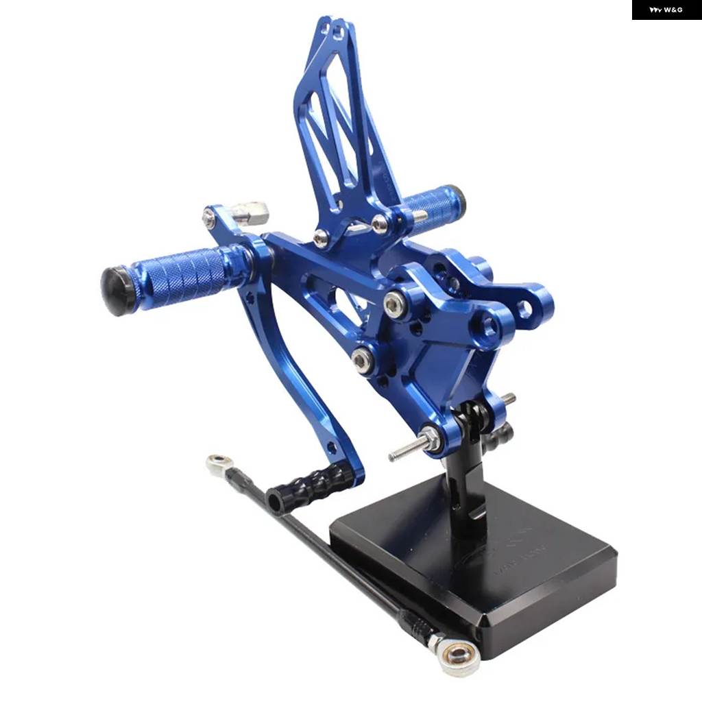並行輸入品ホンダ CBR600 F4I 2001-2007 バイク リアセット フットレスト フットペグ アルミ ペダル バイク フットペグ リアセット_4