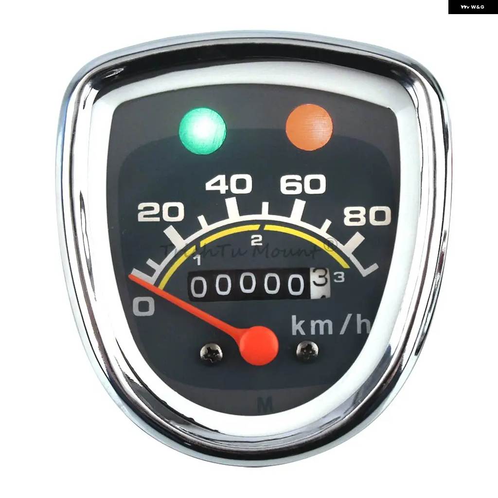 並行輸入品80KM/H 100KM/H バイク スピード メーター ランニング距離計