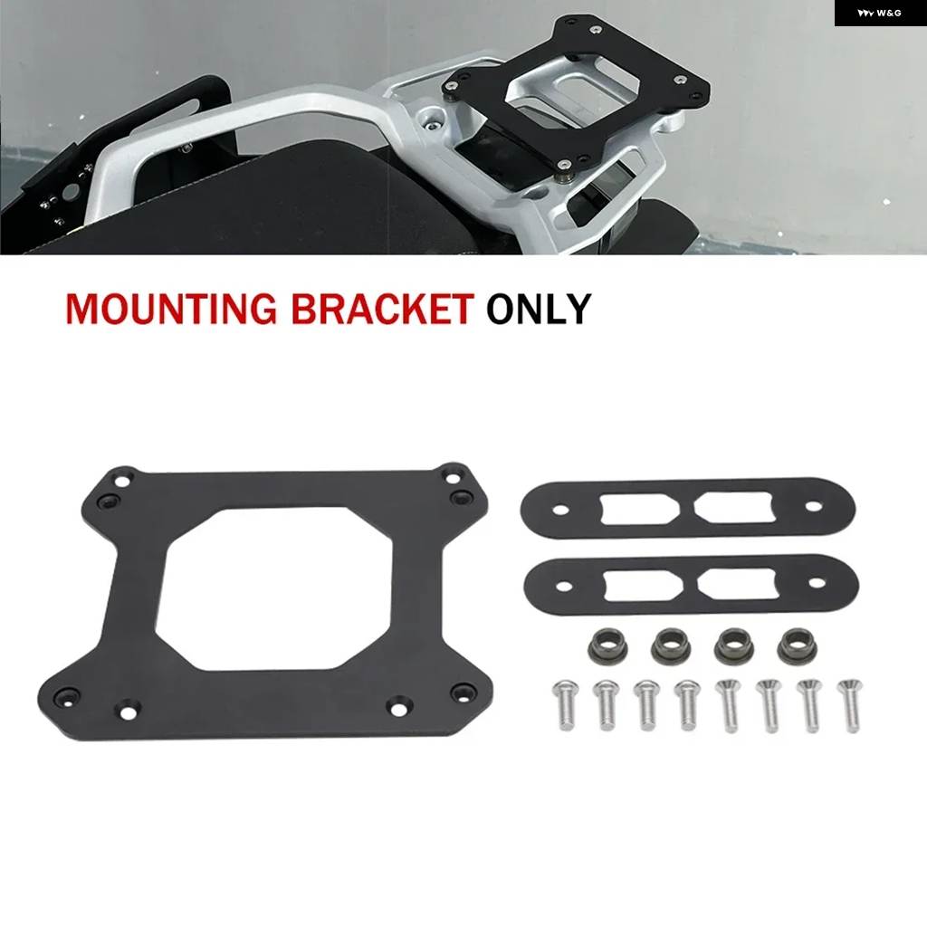 並行輸入品CFMOTO 450MT 2024 MT450 450 MT用 バイク トップ ボックス 収納 ボックス リア キャリア カーゴテール トランク ブラケット プレートの画像