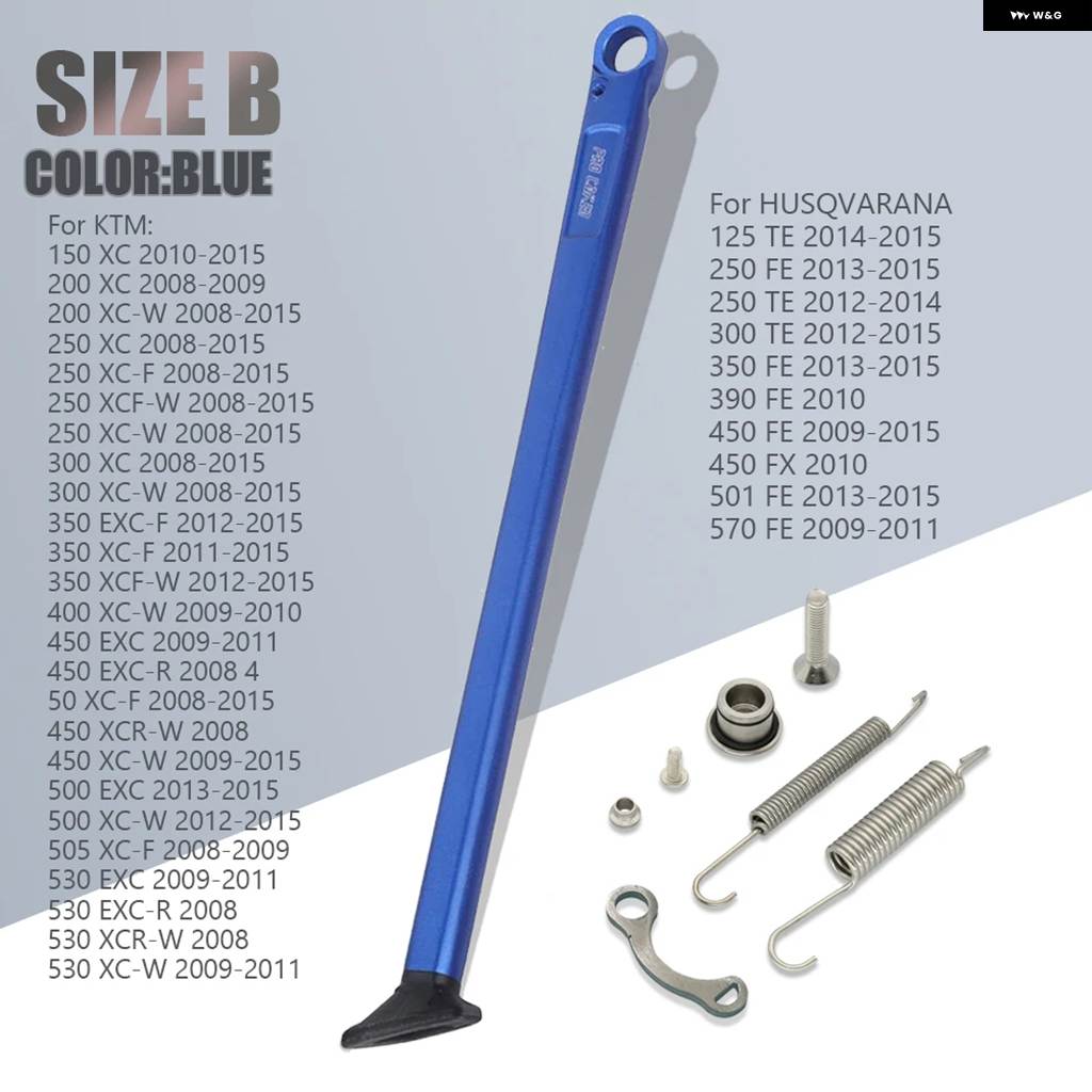 並行輸入品バイク パーキング サイド スタンド キック スタンド スプリング キット 付きKTMSXFEXCEXCFXC125200250300530用の画像