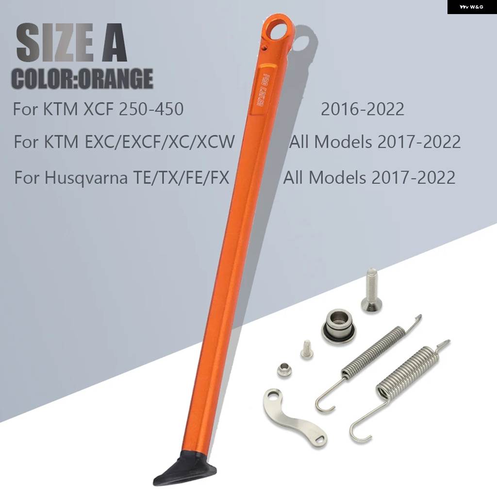 並行輸入品バイク パーキング サイド スタンド キック スタンド スプリング キット 付きKTMSXFEXCEXCFXC125200250300530用の画像