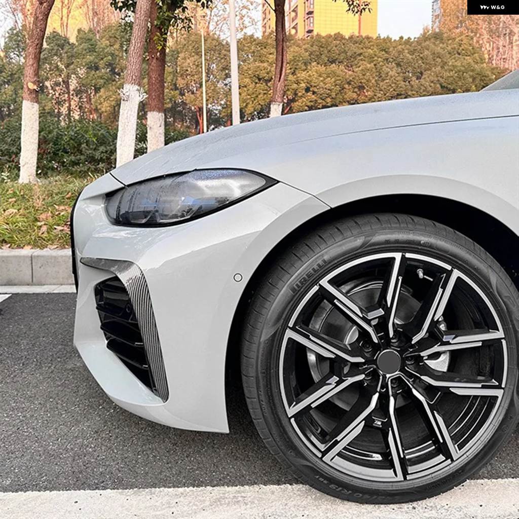 並行輸入品BMW 4シリーズ G26 M SPORT 2020 フォグライト 装飾 カバー 車前 バンパー スプリッターの画像